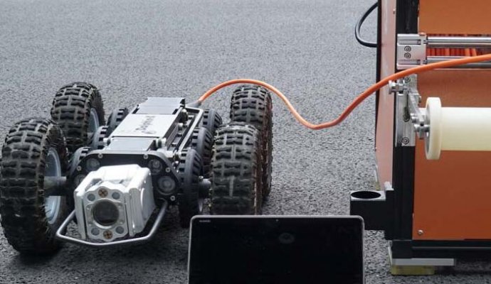 魯渝能源大功率無線充電技術(shù)賦能下水道工作機(jī)器人，開啟智慧清潔新篇章